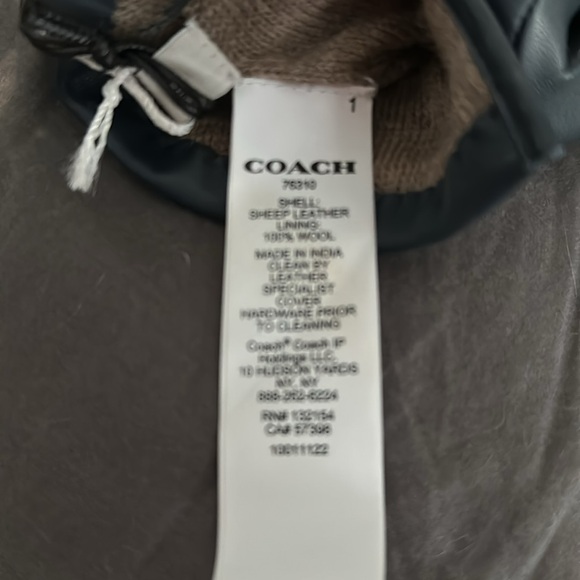 Coach leather gloves - Picture 4 of 4